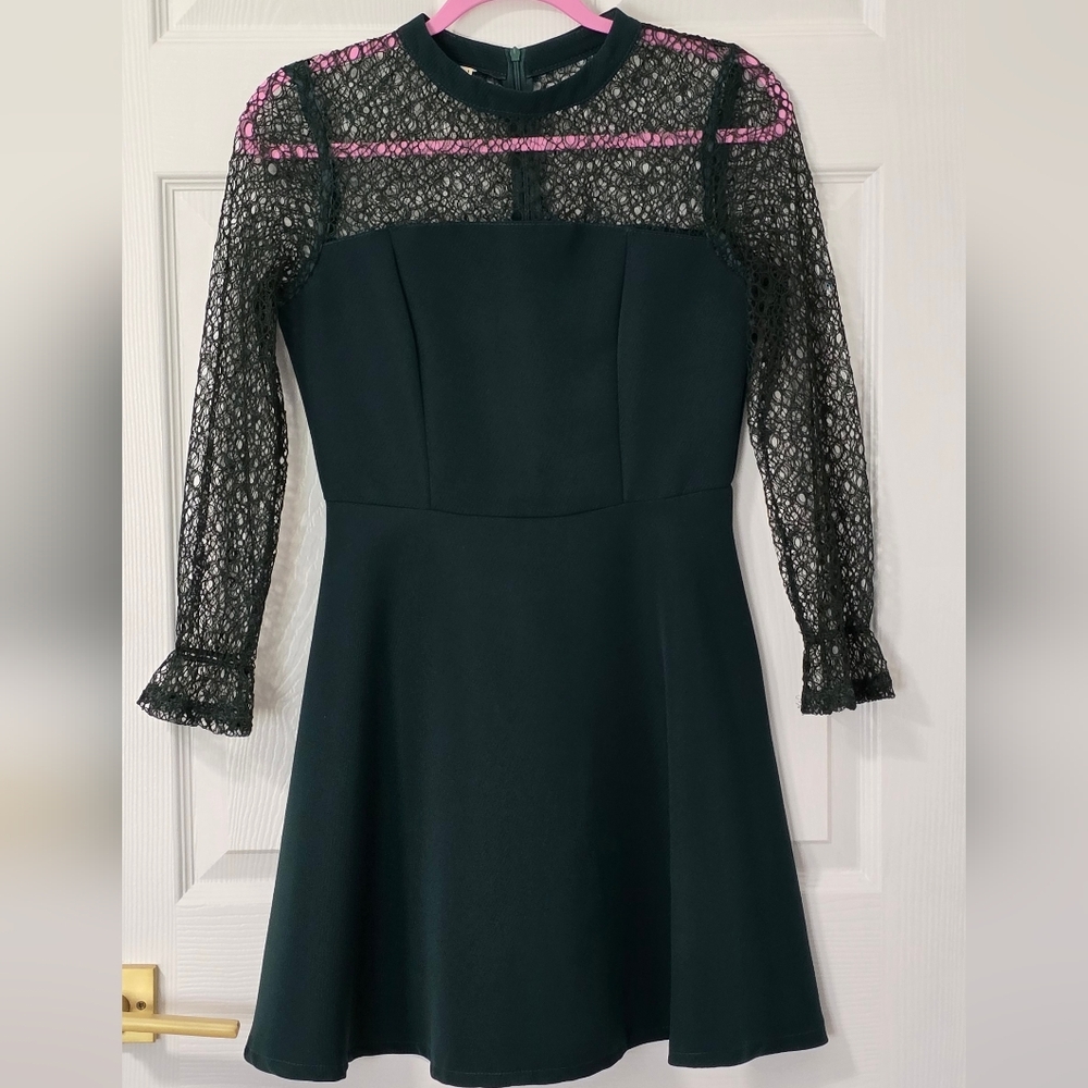 Emerald Green Wrap Dress – Size Medium